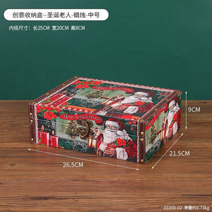 6110 Santa Claus Organizer Home Store Christmas Decorations - Paper Whimsy Studio