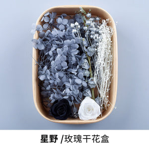 9131 Real dried flowers everlasting flower box handmade diy material - Paper Whimsy Studio