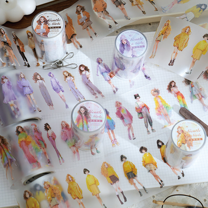 [2601-193] Gentle Girls PET Character Tape