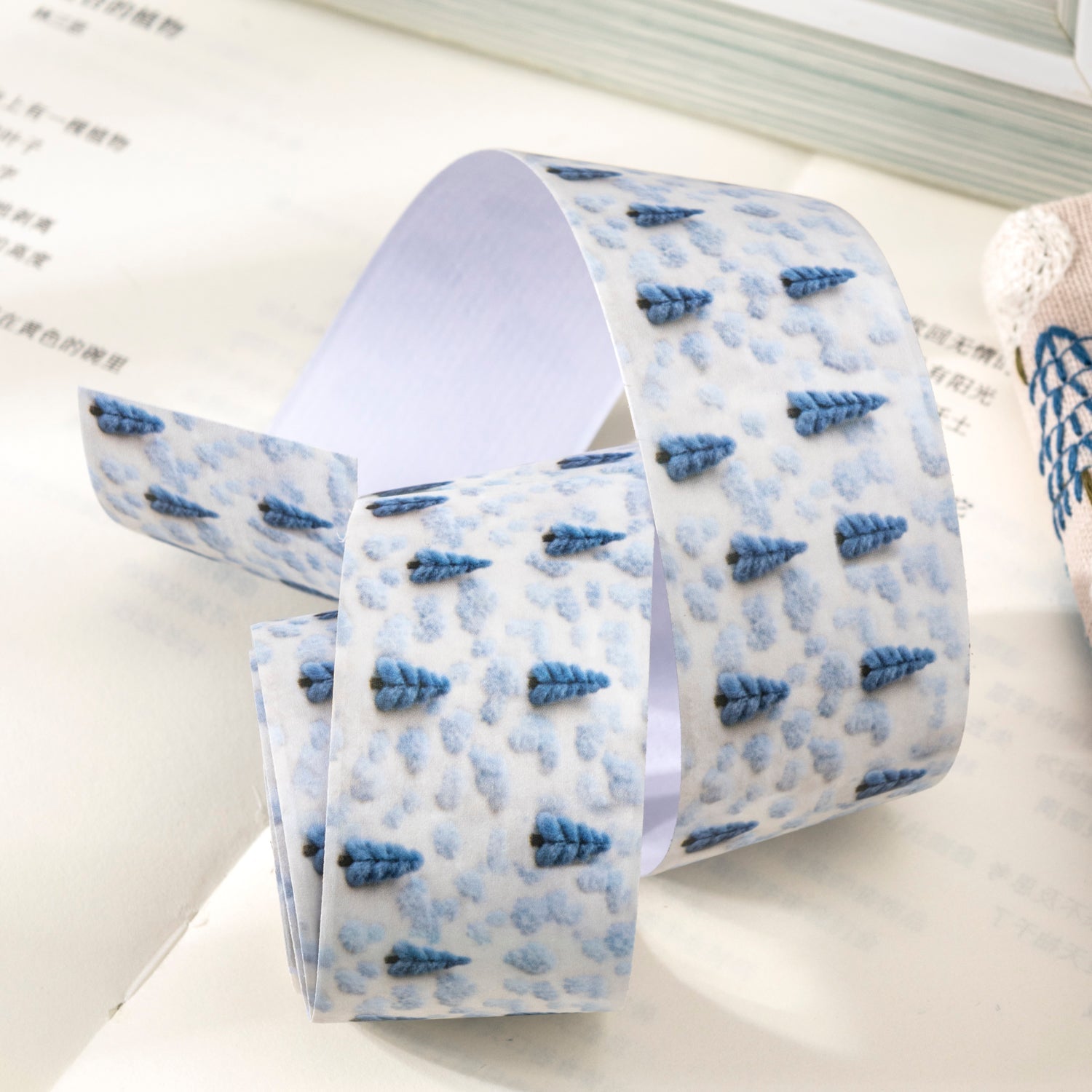 [2603-034] Plush Theme Seamless Washi Tape 6 Styles