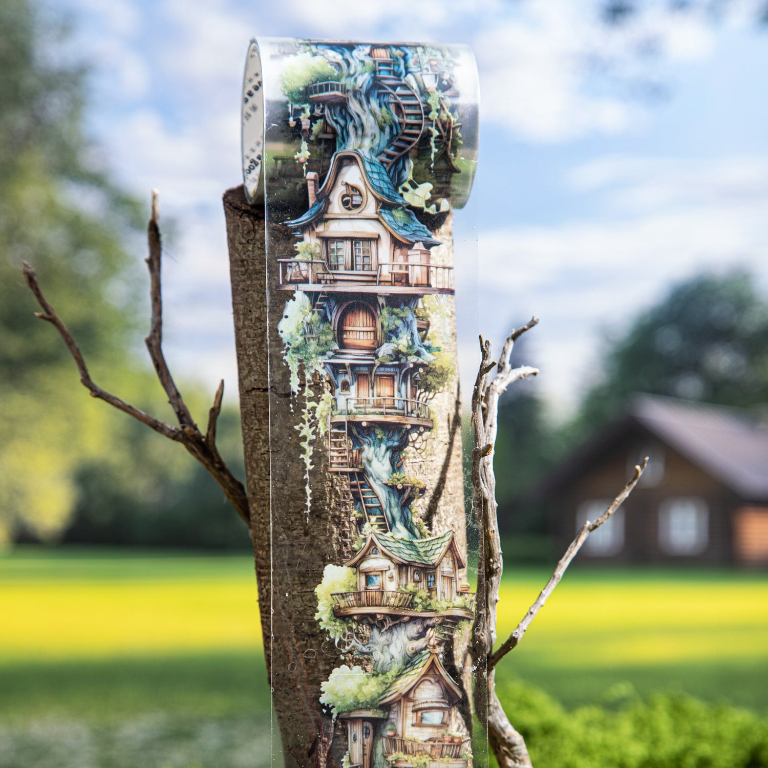 [2603-050] Treehouse Seamless PET Tape 4 Styles