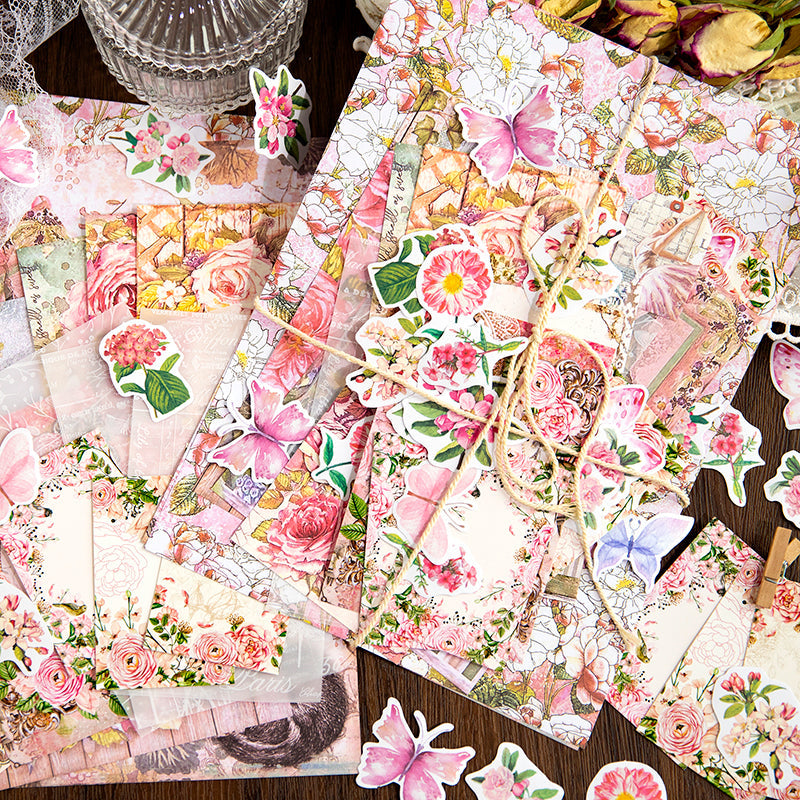 [2601-217] Emotion Collector Mixed Media Collage Stickers Pack