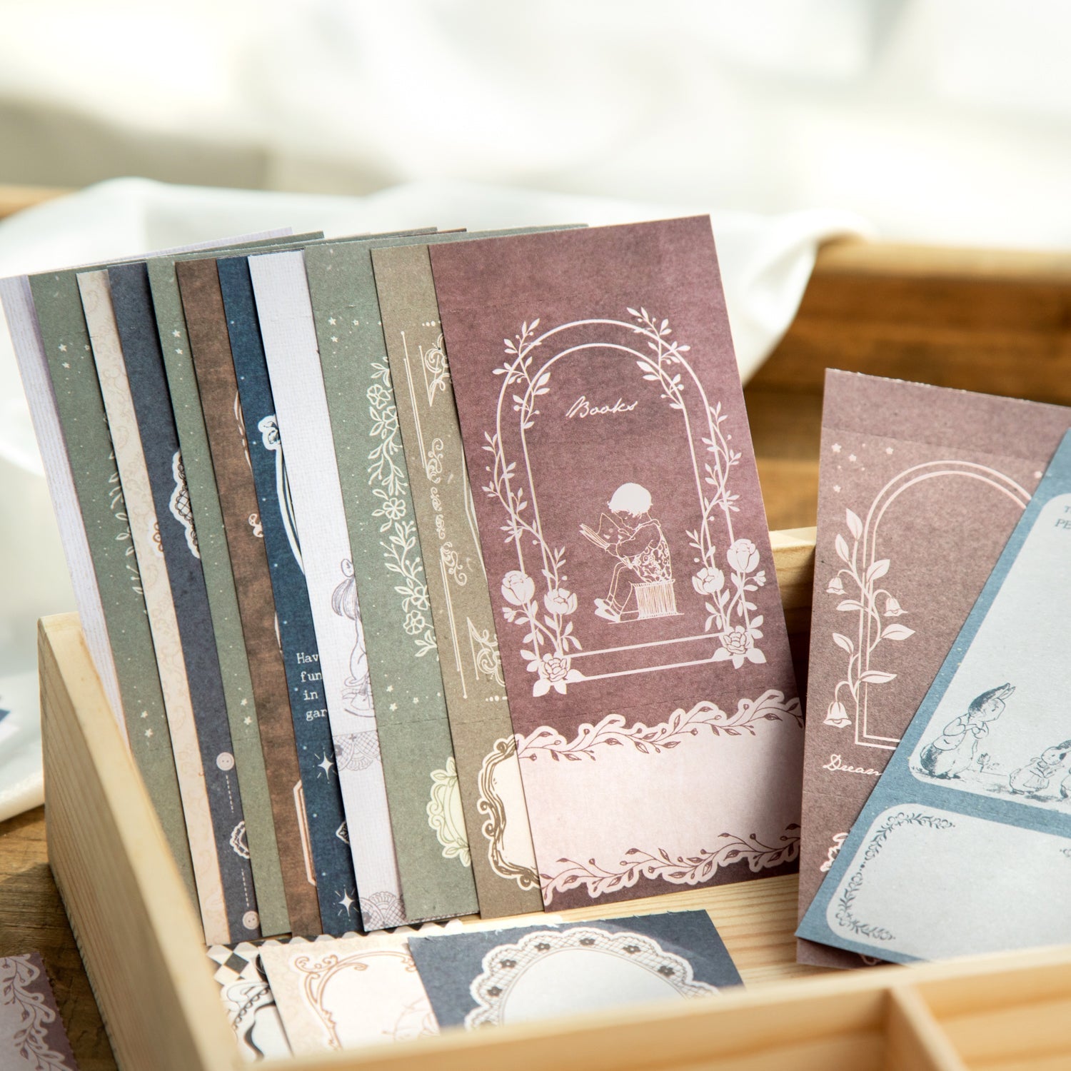 [2601-160] Fairy-Tale Little Happiness – Journal Memo Pad Set (6 Designs)