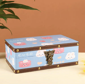 6101 Cute Bunny Cartoon Storage Box - Paper Whimsy Studio