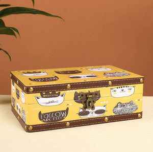 6102 Cool Cat Cartoon Storage Box - Paper Whimsy Studio