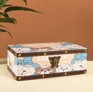6107 Cartoon Bear Style Storage Box - Paper Whimsy Studio