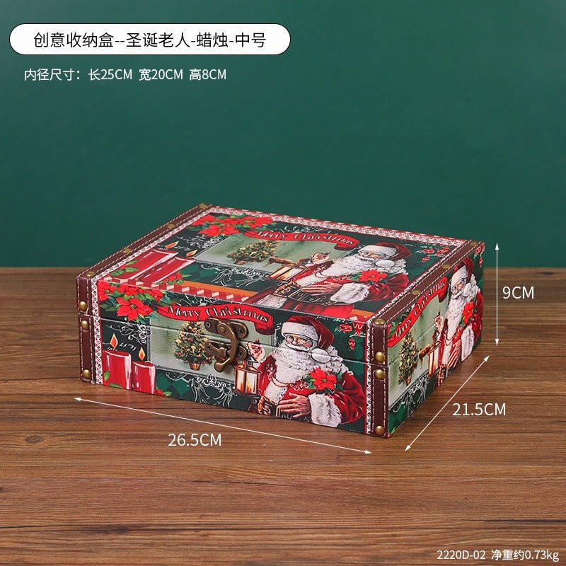 6110 Santa Claus Organizer Home Store Christmas Decorations - Paper Whimsy Studio