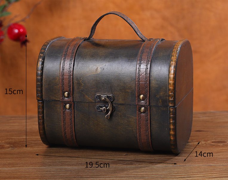 6113 Vintage Old Tote Organizer - Paper Whimsy Studio