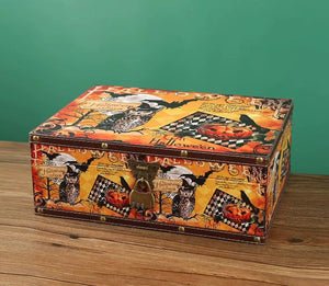 6128 Leather suitcase organiser storage box - Paper Whimsy Studio