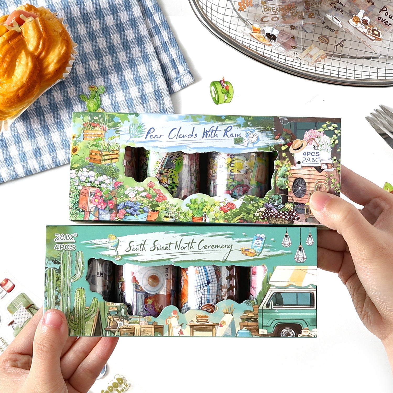 [2603-012] PET Die Cut Tape Set 4 Rolls