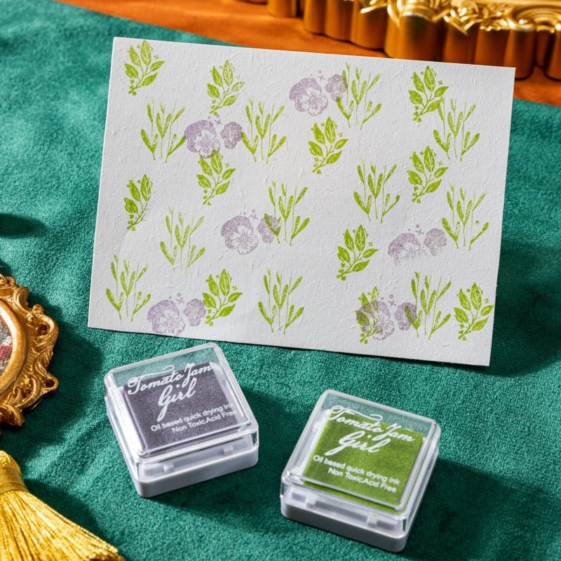 9005 Ketchup Girl's Famous Paintings Color Stamping Clay Set - Paper Whimsy Studio