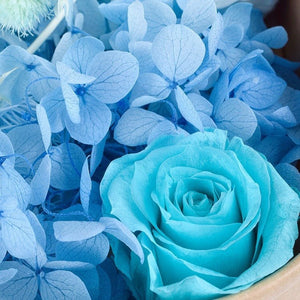 9131 Real dried flowers everlasting flower box handmade diy material - Paper Whimsy Studio