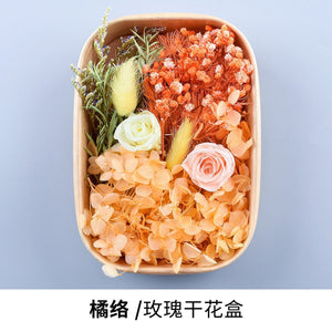 9131 Real dried flowers everlasting flower box handmade diy material - Paper Whimsy Studio