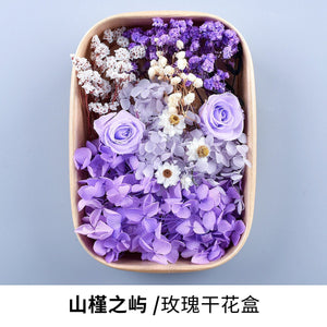 9131 Real dried flowers everlasting flower box handmade diy material - Paper Whimsy Studio